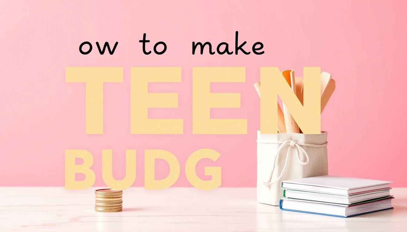 How to Make a Simple Teen Budget Step by Step